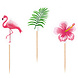 Cocktailprikkers Flamingo 7,5cm 20st Cocktailprikkers Flamingo 7,5cm 20st