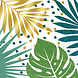 Hawaii Servetten Palmblad 33cm 16st Hawaii Servetten Palmblad 33cm 16st