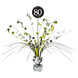 Tafeldecoratie 80 Jaar Happy Birthday 46cm Tafeldecoratie 80 Jaar Happy Birthday 46cm