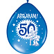 Abraham Ballonnen Versiering 30cm 8st Abraham Ballonnen Versiering 30cm 8st
