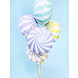 Helium Ballon Lila Swirl 45cm leeg Helium Ballon Lila Swirl 45cm leeg