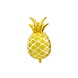 Helium Ballon Ananas Goud 63cm Helium Ballon Ananas Goud 63cm
