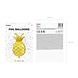 Helium Ballon Ananas Goud 63cm Helium Ballon Ananas Goud 63cm