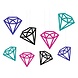 Diamant Hangdecoratie Set 8 delig Diamant Hangdecoratie Set 8 delig