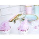 Cupcake Toppers Goud Sweet Love Yum 13cm 6st Cupcake Toppers Goud Sweet Love Yum 13cm 6st