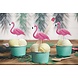 Flamingo Prikkers 23,5cm 6st Flamingo Prikkers 23,5cm 6st