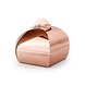 Geschenkdoosjes Rose Goud 6cm 10st Geschenkdoosjes Rose Goud 6cm 10st