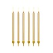 Gouden Kaarsjes 12,5cm 12st Gouden Kaarsjes 12,5cm 12st