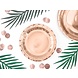 Rose Gouden Bordjes Karton 18cm 6st Rose Gouden Bordjes Karton 18cm 6st
