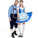 Dirndl Jurk Oktoberfest Blauw Dirndl Jurk Oktoberfest Blauw