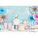 Cupcake Toppers Ster Zilver 6st Cupcake Toppers Ster Zilver 6st