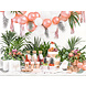 Cupcake Toppers Palmboom 16,5cm 6st Cupcake Toppers Palmboom 16,5cm 6st