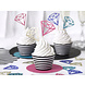 Cupcake Toppers Diamant 25,5cm 5st Cupcake Toppers Diamant 25,5cm 5st