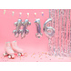 Folie Ballon Cijfer 6 Holografisch 35cm Folie Ballon Cijfer 6 Holografisch 35cm