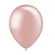 Rose Gouden Ballonnen Metallic 25cm 10st Rose Gouden Ballonnen Metallic 25cm 10st