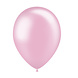Lichtroze Ballonnen Metallic 25cm 50st Lichtroze Ballonnen Metallic 25cm 50st