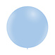 Lichtblauwe Reuze Ballon Pastel 60cm Lichtblauwe Reuze Ballon Pastel 60cm
