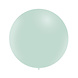Groene Reuze Ballon Pastel 60cm Groene Reuze Ballon Pastel 60cm