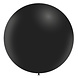Zwarte Reuze Ballon XL 91cm Zwarte Reuze Ballon XL 91cm