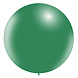 Donkergroene Reuze Ballon XL 91cm Donkergroene Reuze Ballon XL 91cm