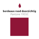 Bordeaux Rode Reuze Ballon Doorzichtig 60cm Bordeaux Rode Reuze Ballon Doorzichtig 60cm