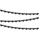 Halloween Slinger Vleermuis Zwart 4m Halloween Slinger Vleermuis Zwart 4m