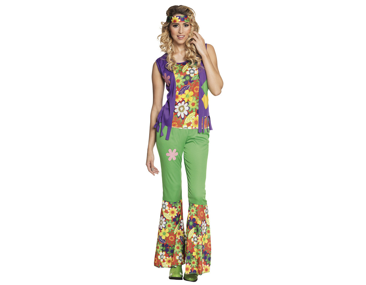 Kostuum Dames Woodstock M - Partywinkel