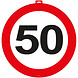 Deurbord 50 Jaar 47cm Deurbord 50 Jaar 47cm