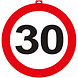 Deurbord 30 Jaar 47cm Deurbord 30 Jaar 47cm