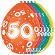 Ballonnen 50 Jaar Versiering 30cm 5st Ballonnen 50 Jaar Versiering 30cm 5st