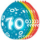 Ballonnen 70 Jaar Versiering 30cm 5st Ballonnen 70 Jaar Versiering 30cm 5st