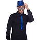 Bril Metallic Blauw Bril Metallic Blauw