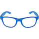 Bril Metallic Blauw Bril Metallic Blauw