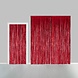 Rood Deurgordijn Folie 2,4m Rood Deurgordijn Folie 2,4m