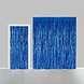Blauw Deurgordijn Folie 2,4m Blauw Deurgordijn Folie 2,4m