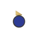 Donkerblauwe Schmink met Spons 9gr Donkerblauwe Schmink met Spons 9gr