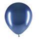 Blauwe Ballonnen Chroom 30cm 10st Blauwe Ballonnen Chroom 30cm 10st