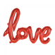 Folie Ballon Love Rood 1,19m leeg Folie Ballon Love Rood 1,19m leeg