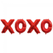 Ballonnen Letter Set xoxo Rood 41cm Ballonnen Letter Set xoxo Rood 41cm