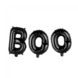 Ballonnen Letter Set Boo Zwart 41cm Ballonnen Letter Set Boo Zwart 41cm