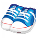 Helium Ballon Geboorte Baby Boy Schoentjes 45cm leeg Helium Ballon Geboorte Baby Boy Schoentjes 45cm leeg
