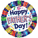 Helium Ballon Happy Father's Day 45cm leeg Helium Ballon Happy Father's Day 45cm leeg
