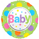 Helium Ballon Geboorte Baby Lichtgroen 45cm leeg Helium Ballon Geboorte Baby Lichtgroen 45cm leeg