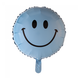 Helium Ballon Emoji Smile Lichtblauw 45cm leeg Helium Ballon Emoji Smile Lichtblauw 45cm leeg