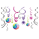 Disco Hangdecoratie 61cm 12st Disco Hangdecoratie 61cm 12st