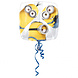 Minions Helium Ballon Vierkant 43cm leeg Minions Helium Ballon Vierkant 43cm leeg