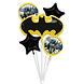 Batman Helium Ballonnen set 5 delig Batman Helium Ballonnen set 5 delig