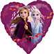 Frozen 2 Helium Ballon Hart 43cm leeg Frozen 2 Helium Ballon Hart 43cm leeg