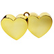 Ballon Gewicht Hartjes Goud 140gr Ballon Gewicht Hartjes Goud 140gr