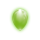 Groene Led Ballonnen 26cm 5st Groene Led Ballonnen 26cm 5st